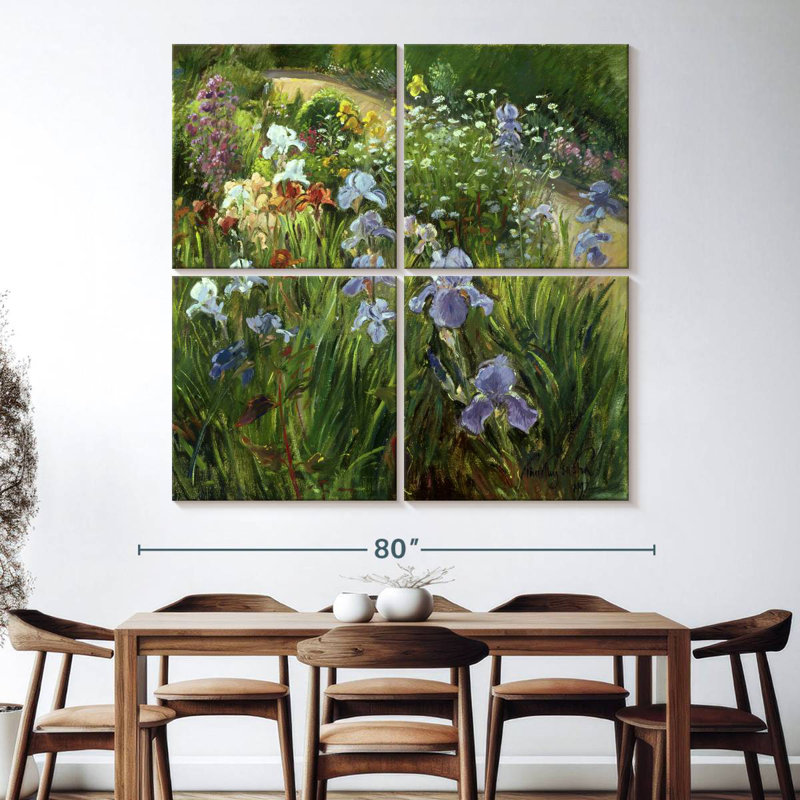 Haris iris et marguerites Oxeye