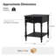 Falgout 20"W 26"Tall 1-Drawer End Table-27403014