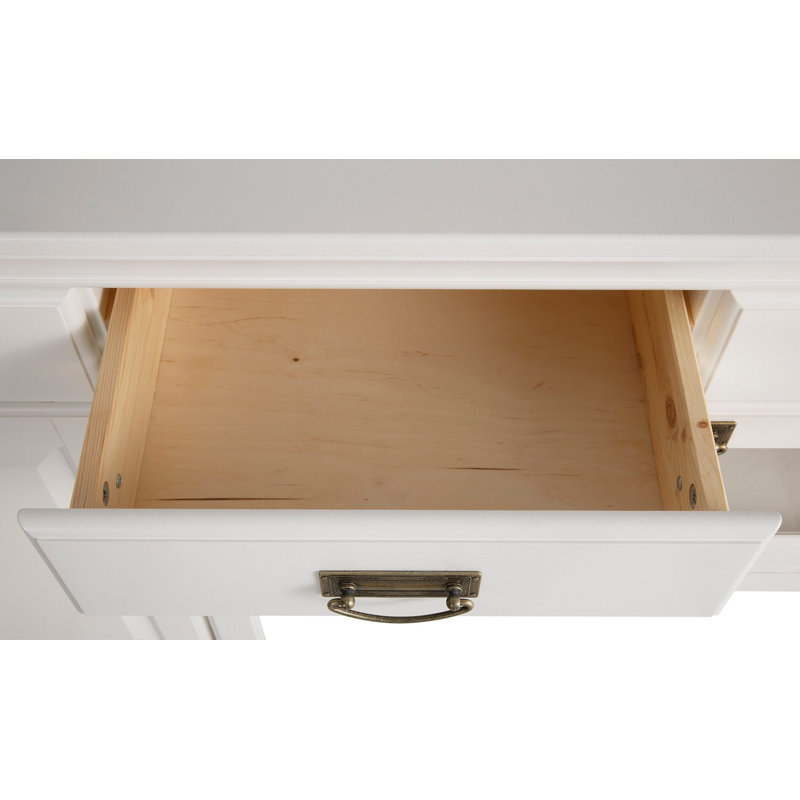Breindel Dining Hutch Welsh Dresser, White