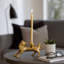 Porte-bougie en métal Modern Modern Fox