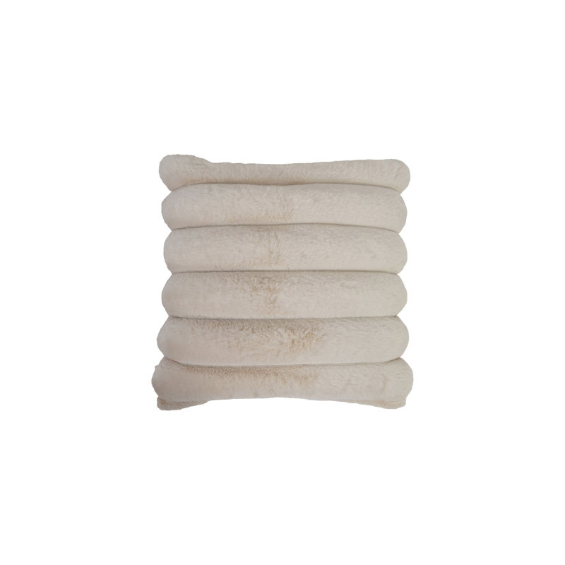 Square Cotton Fabric Blend Pillow
