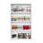 Ghost Door Secret Hidden Door Bookshelf Style With Hidden Magic Sliding Track Hardware Kit-108949934