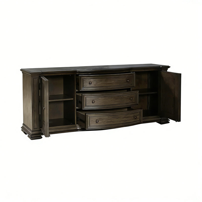 Buffet de maison de grande capacité de style rétro