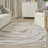 Blahomir Abstract Nature-Inspired Area Rug in Gray/Gold/Beige-126124549