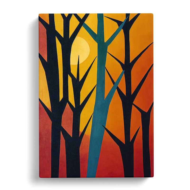 African Forest Vol.2 - Wrapped Canvas, 50cm H x 35cm W x 3cm D