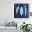 Reproduction sur toile, "Cyanorph Feathers I" par Grace Popp-535893819