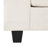 Upholstered Extra Wide Accent Chair With  Rectangle Ottoman-2104095709
