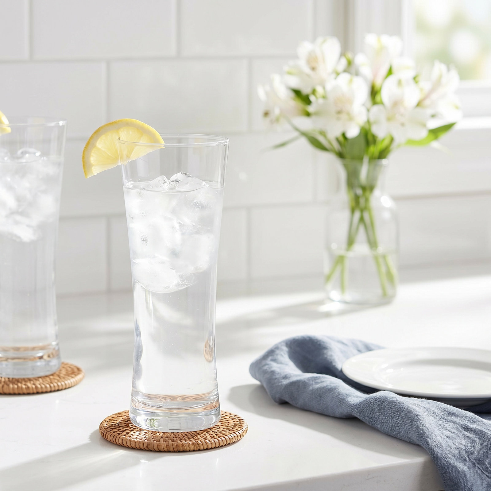 Beer Basic Crystal Wheat Beer Glass