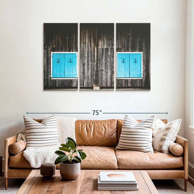 Lilie Nautical Windows, 36" H x 57" W