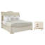 Adela Diamond Quilted Upholstered Sleigh Configurable Bedroom Set
