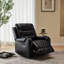 Fauteuil inclinable chauffant de massage en similicuir de 36 po -965191294