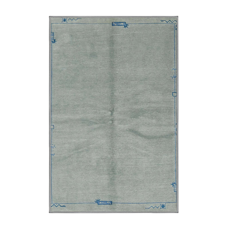 Abstract Indoor Rug, Rectangle 7' x 9'