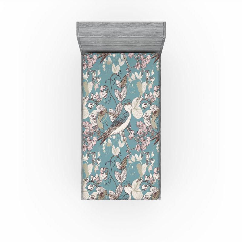 Drap-housse Ambesonne, Twin Fitted Sheet