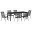 6 - Person Patio Dining Set Rectangular Table