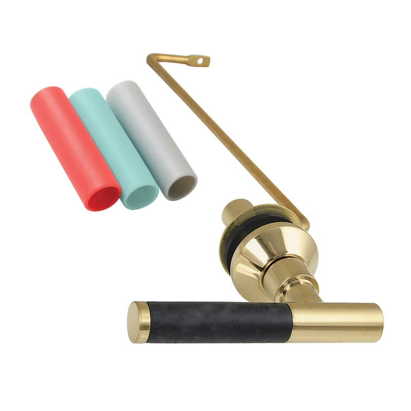 Kingston Brass Kaiser Side Mount Toilet Tank Lever, Brushed Brass