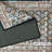 Custom Size Anti-Slip Low Profile Distressed Midnight Mosaic Runner Rugs by Feet-1218966743