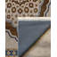 Tapis marocain beige en coton et polyester à imprimé numérique Isabel Collection-1964723433