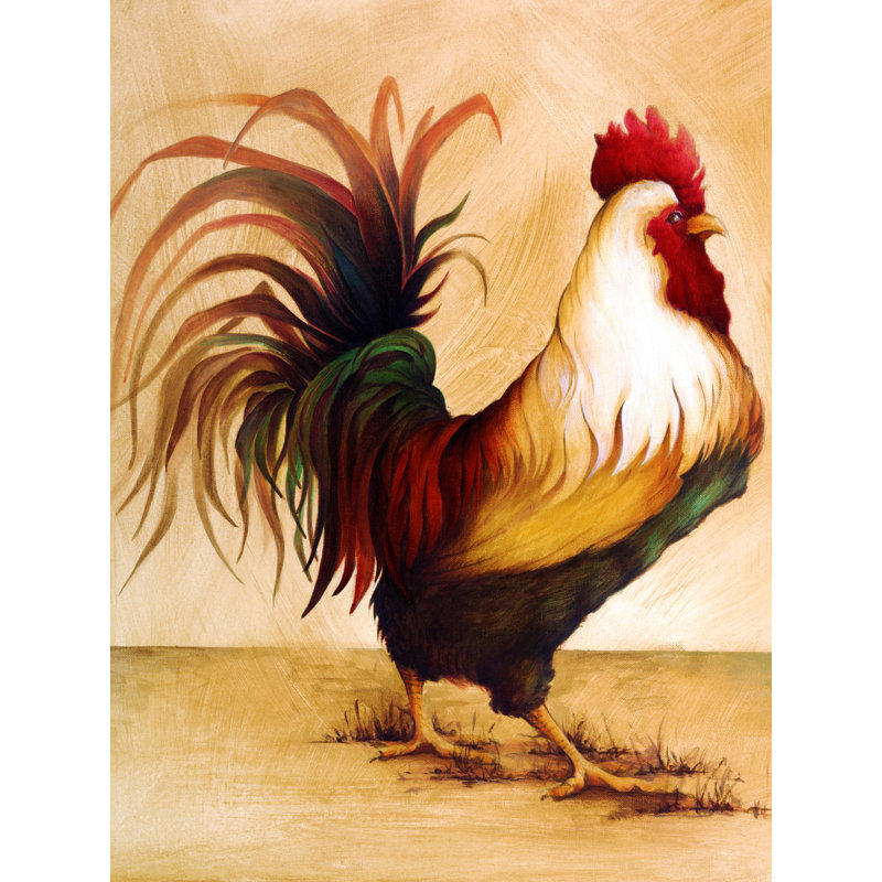 " Mr John Rooster ", 32" H x 24" W  