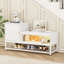Darshi Faux Leather Upholstered Storage Bench