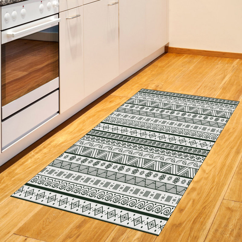 Tapis décoratif Tribal, Rectangle 2 pi 7 po x 5 pi