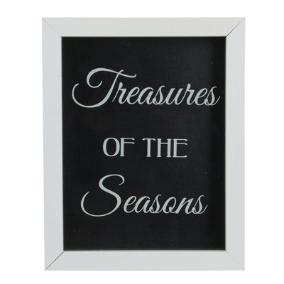 Boîte à ombre 10 "White Treasures of the Seasons