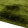 Plush Deep Pile Shaggy Green Rug