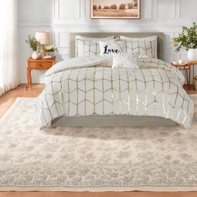 Ensembles de literie confortables, microfibre de polyester, style contemporain, usage domestique
