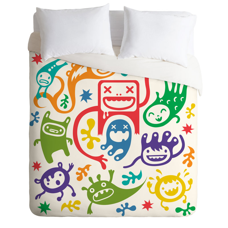 Ensemble de housse de couette Misfits, Housse de couette pour très grand lit et 2 très 