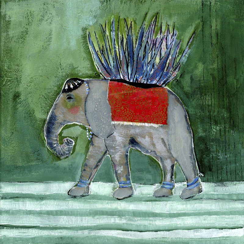 You Are You I by Tara Daavettila - Wrapped Canvas Painting, 30cm H x 30cm W x 3.8cm D
