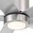 CORMAC 52 inch 5-Blade Hugger Ceiling Fan With Remote and Dimmable Light-314762805