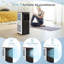 Climatiseur portatif 10000 BTU pour 350 pieds carrés avec télécommande Costway
