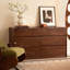 Armoire d'appoint en noyer massif