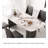 Italian-style Simple and Modern Rectangular Sintered Stone Dining Table-1766667022