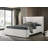 Boucle Upholstered Wingback Platform Bed-1937323218-1935837250