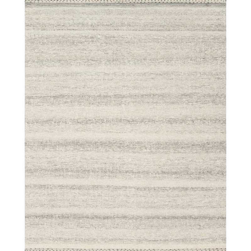 Tapis rayé tissé à la main Larissa, Rectangle 9 pi 3 po x 13 pi
