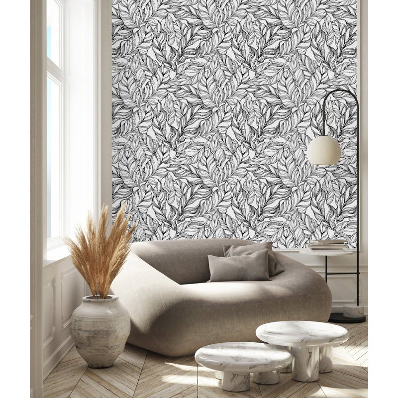 Panneau de papier peint Kirila, L 2,08 pi x L 18,75 pi