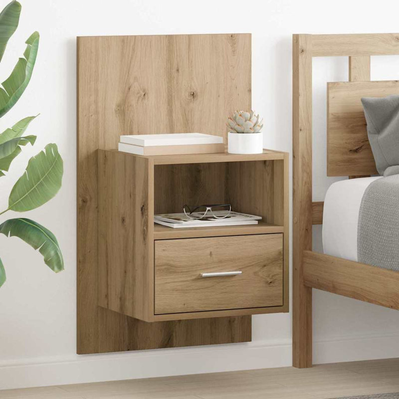 Bed Cabinet, Artisan Oak