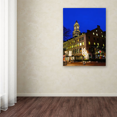 Kieninger 'Boston 3' by CATeyes Framed Photographic Print on Wrapped Canvas
