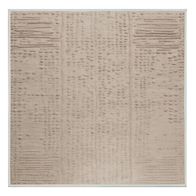 Tapis beige lavable à la machine