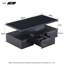 Pedestal Coffee Table with Storage-1228329217