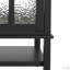 Meuble-lavabo 36 po avec lavabo en céramique, tablette réglable et tablette ouverte-2084353849