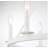 Fontanne 6-Light Chandelier in Bisque White