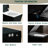 Black Square Smart Toilet With Built-In Tank For Bathroom, Remote Control, Tankless Bidet Toilet With Foot Touching Lid Opening, Auto Flush, Heated Seat, LED Digital Display, User Memory-122279789
