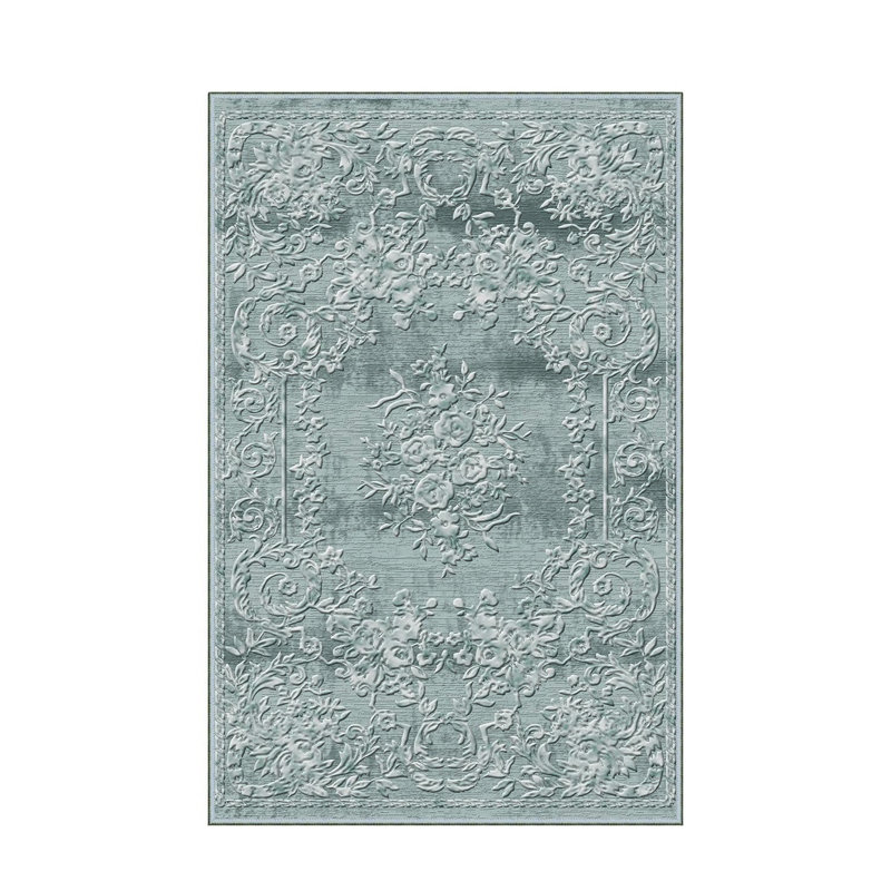 Stylish Hall Carpet 2.6 x 9.8 Feet - 100% Polyester, 0.04 in Pile Height | Antibacterial, Non-Slip PVC Felt Dot Underside | Machine Washable, 3D Digital Print | Perfect for Home Entryways & Living Spaces