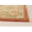 Tapis à main one-of-a-kind-noué la 2010 ushaks rouge 8 pi x 11 pi laine 6 po Fermont