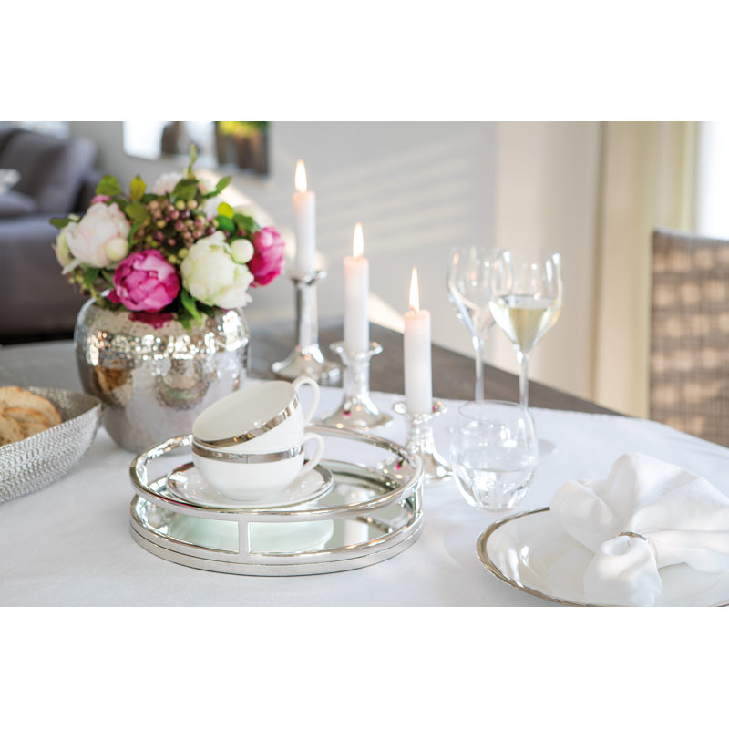 Modena Metal Tray, 5cm H x 40cm W x 40cm D