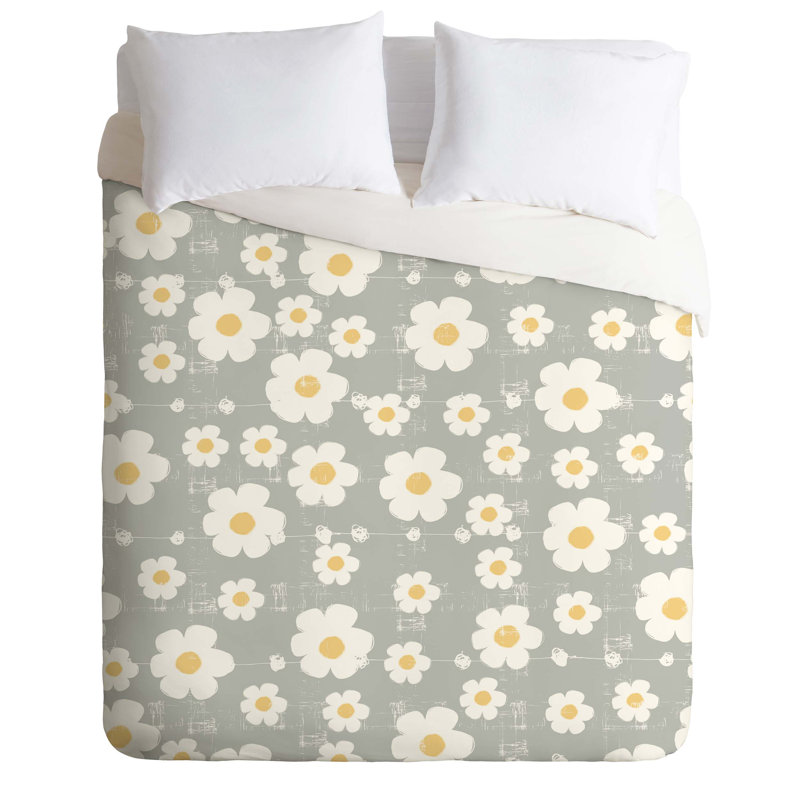 Ensemble de housse de couette Daisy, Housse de couette pour très grand lit et 2 très 