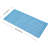 35x16" Soft Non-slip Bath Mat Lake Blue