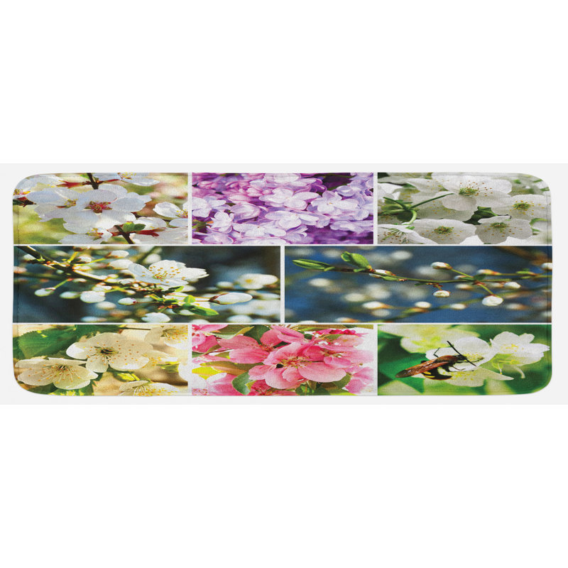 Eclectic Polyester Kitchen Mat