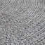 Rayan Small Handwoven Round Indoor/Outdoor Rug in Grey-69995784